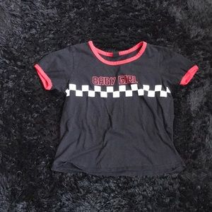 Baby girl black shirt